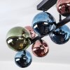 Chehalis Deckenleuchte Glas 10 cm, 12 cm, 15 cm Blau, Grün, Kupferfarben, 10-flammig