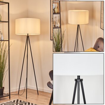 Flemming Stehleuchte 50 cm Schwarz, 1-flammig Flemming Stehleuchte 50 cm Schwarz, 1-flammig
