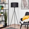 Flemming Stehleuchte 50 cm Schwarz, 1-flammig