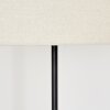 Flemming Stehleuchte 50 cm Schwarz, 1-flammig