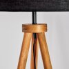 Flemming Stehleuchte 50 cm Braun, Naturfarben, Schwarz, 1-flammig