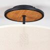 Bassagoda Deckenleuchte 35 cm Naturfarben, Schwarz, 1-flammig