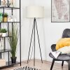 Flemming Stehleuchte 50 cm Schwarz, 1-flammig
