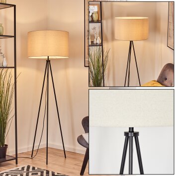 Flemming Stehleuchte 50 cm Schwarz, 1-flammig Flemming Stehleuchte 50 cm Schwarz, 1-flammig