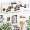 Koyoto Deckenleuchte Glas 15 cm Blau, Gold, Grün, Klar, Kupferfarben, 10-flammig