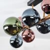 Chehalis Deckenleuchte Glas 10 cm, 12 cm, 15 cm Gold, Schwarz, 10-flammig