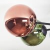Chehalis Deckenleuchte Glas 15 cm Blau, Grün, Kupferfarben, 6-flammig
