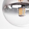 Chehalis Deckenleuchte Glas 10 cm Bernsteinfarben, Klar, Rauchfarben, 5-flammig