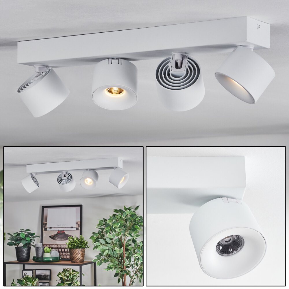 Narel Deckenleuchte LED Weiß, 4-flammig main product photo