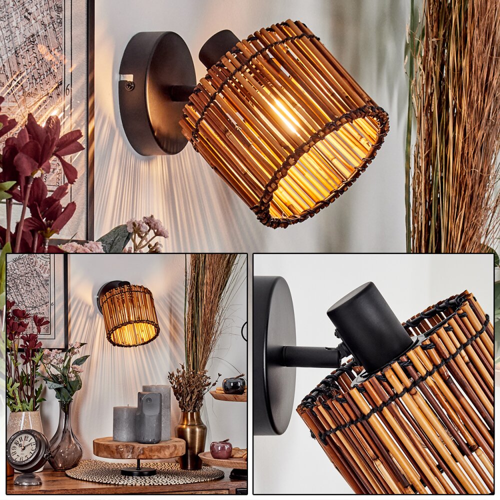 Cando Wandleuchte Schwarz, 1-flammig main product photo