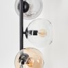 Koyoto Stehleuchte Glas 15 cm Bernsteinfarben, Klar, Rauchfarben, 6-flammig