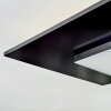 Barullu Deckenpanel LED Schwarz, Weiß, 1-flammig