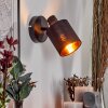 Fallhagen Wandleuchte Schwarz, 1-flammig