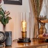 Xaron Tischleuchte Messing, Schwarz, 1-flammig