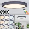 Finsrud Deckenpanel LED Schwarz, 1-flammig
