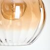 Koyoto Hängeleuchte Glas 30 cm Gold, 1-flammig