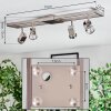 Danil Deckenleuchte LED Nickel-Matt, 4-flammig