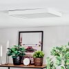 Finsrud Deckenpanel LED Weiß, 1-flammig