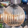 Koyoto Hängeleuchte Glas 15 cm Bernsteinfarben, 6-flammig