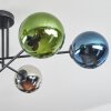 Gastor Deckenleuchte Glas 15 cm Blau, Chrom, Grün, Kupferfarben, Rauchfarben, 6-flammig