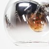 Koyoto Deckenleuchte Glas 15 cm Gold, Schwarz, 8-flammig