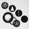Außenwandleuchte Mora LED Weiß, 2-flammig