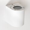 Außenwandleuchte Mora LED Weiß, 2-flammig