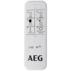 AEG Mikel Deckenleuchte LED Nickel-Matt, 1-flammig, Fernbedienung