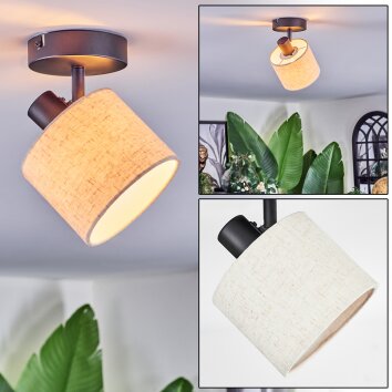 Bassagoda Deckenleuchte Schwarz, 1-flammig