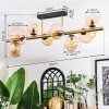 Chehalis Deckenleuchte Glas 10 cm, 12 cm, 15 cm Gold, Schwarz, 8-flammig