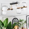 Chehalis Deckenleuchte Glas 10 cm, 12 cm, 15 cm Gold, Schwarz, 8-flammig