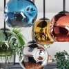 Ripoll Deckenleuchte Glas 15 cm Blau, Chrom, Gold, Grün, Kupferfarben, Rauchfarben, 5-flammig