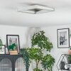 Danor Deckenleuchte LED Nickel-Matt, 1-flammig