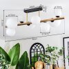 Chehalis Deckenleuchte Glas 10 cm, 12 cm, 15 cm Gold, Schwarz, 8-flammig