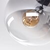 Gastor Deckenleuchte Glas 15 cm Klar, Rauchfarben, 3-flammig