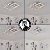 Buren Deckenleuchte LED Nickel-Matt, 1-flammig