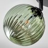 Chehalis Deckenleuchte Glas 15 cm Blau, Grün, Kupferfarben, 3-flammig