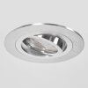 Monthois Einbauleuchte LED Chrom, Nickel-Matt, 1-flammig