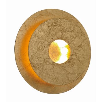 WOFI AFIR Wandleuchte LED Gold, 1-flammig