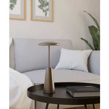 EGLO PICCOLA Tischleuchte LED Bronze, 1-flammig