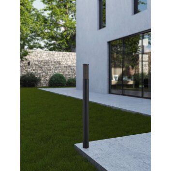 EGLO SALLE Stehleuchte Schwarz, 1-flammig