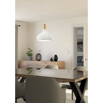 EGLO SABINAR Hängeleuchte Weiß