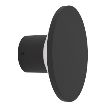 EGLO RIGOSA Wandleuchte LED Schwarz, 1-flammig