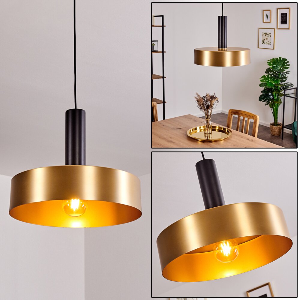 Manaus Hängeleuchte Schwarz, 1-flammig main product photo
