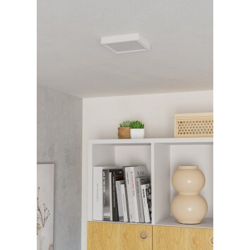 EGLO FUEVA 6 Deckenleuchte LED Weiß, Farbwechsler