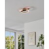 EGLO AMANDOLO Deckenleuchte LED Schwarz, Fernbedienung, Farbwechsler