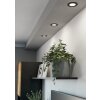 EGLO FUEVA 6 Einbauleuchte LED Schwarz, Farbwechsler