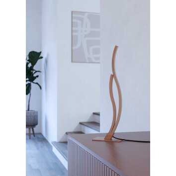 EGLO GRISOLIA Tischleuchte LED Braun