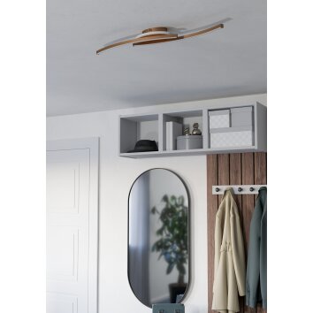 EGLO LUNGOLAGO Deckenleuchte LED Bronze