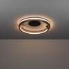 EGLO MEZZOMONTE Deckenleuchte LED Bronze, Schwarz, Fernbedienung